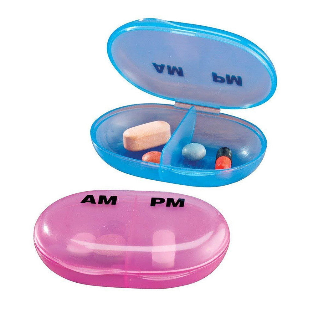 Apex Easy Comforts AM/PM Pocket Pill Organizer Box, 70079, 2 Ea